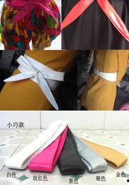 宽腰带系蝴蝶结视频